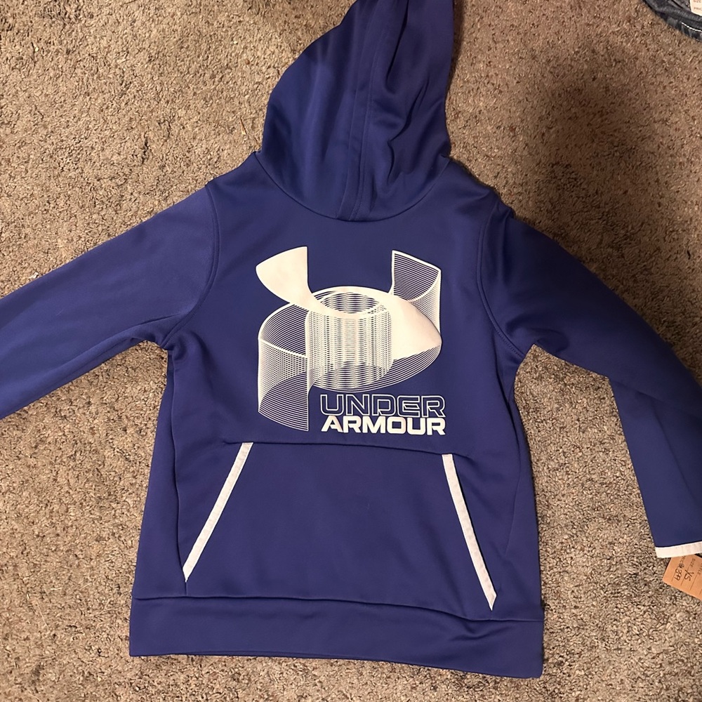 Under Armour Kids Blue Hoodie